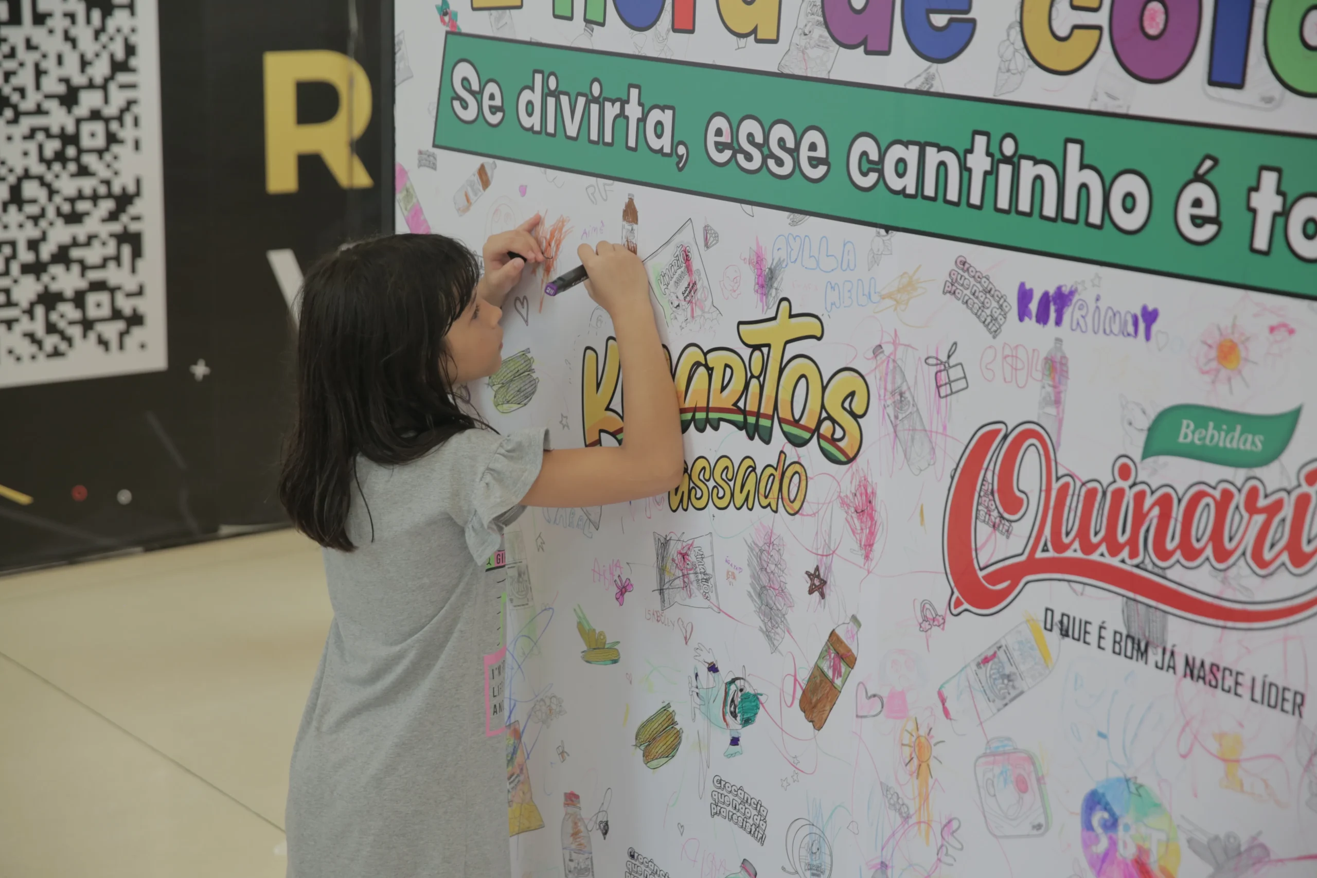 Bebidas Quinarí e Kinaritos celebram o Dia das Crianças com ação especial no shopping