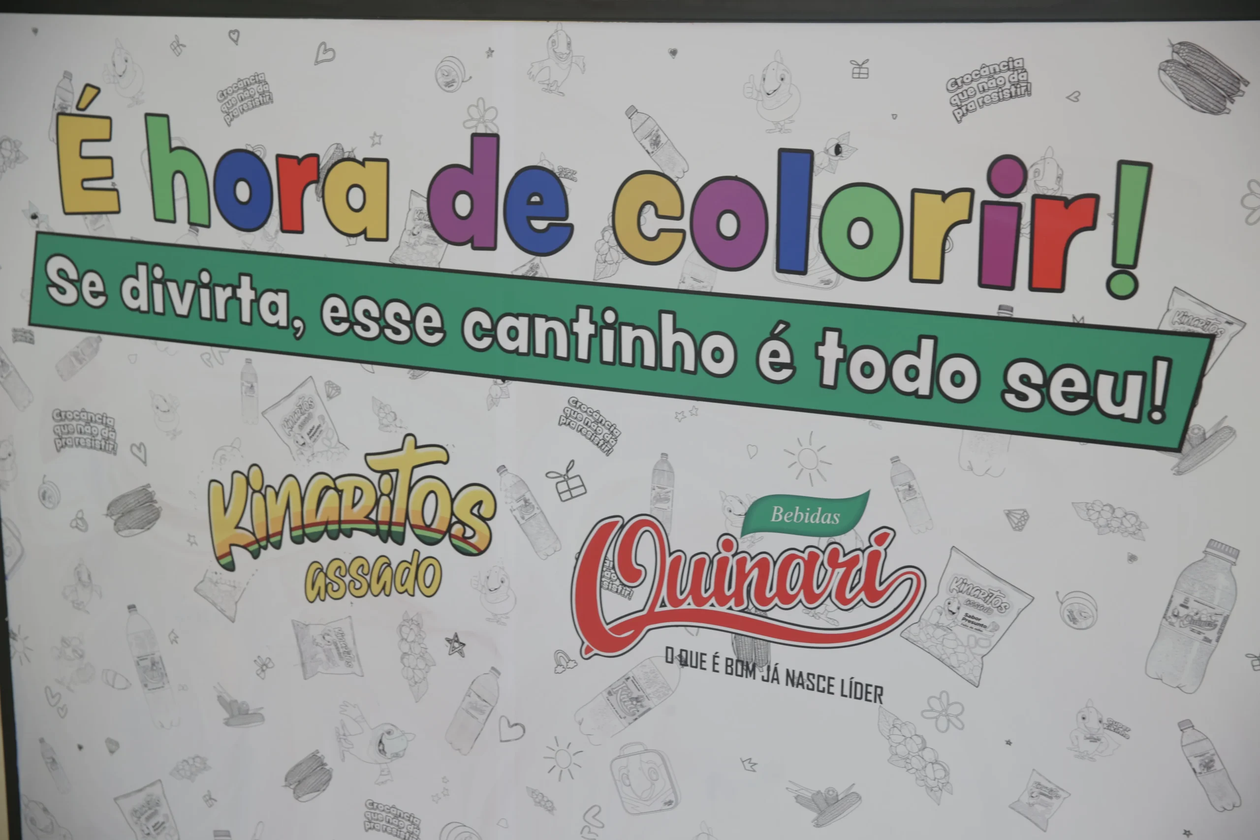 Bebidas Quinarí e Kinaritos celebram o Dia das Crianças com ação especial no shopping